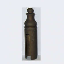 Накладка барроко на регулируемую петлю 14 мм, COB D 14 OB, старая бронза