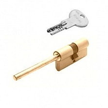 Цилиндровый механизм  ISEO R6 5 ключей, ключ-шток, 30-110x40, латунь