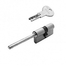 Цилиндровый механизм  ISEO R6 5 ключей, ключ-шток, 30-110x35, хром